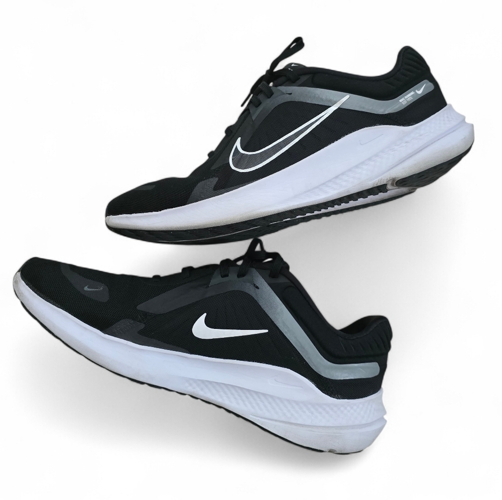 Nike Air Zoom Winflo 10 Men’s Running Shoes Black White DD0204-001 Size 11